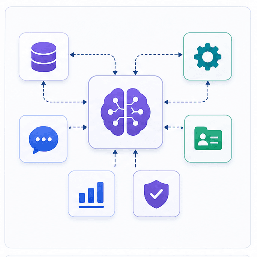 AI-чат на сайт или AI-агент: что выбрать для заявок, поддержки и продаж: схема данных и интеграций