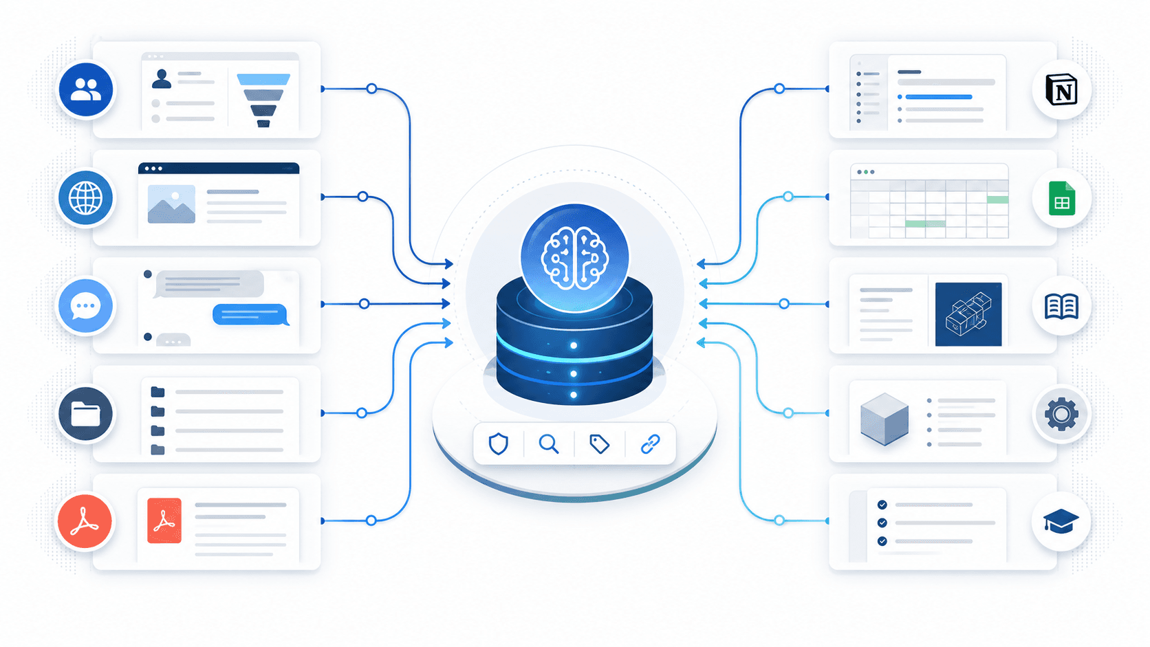 Источники данных для корпоративной AI-базы знаний