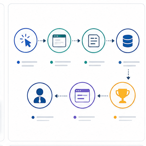 Интеграция сайта с CRM: как перестать терять заявки и видеть путь клиента: карта процесса