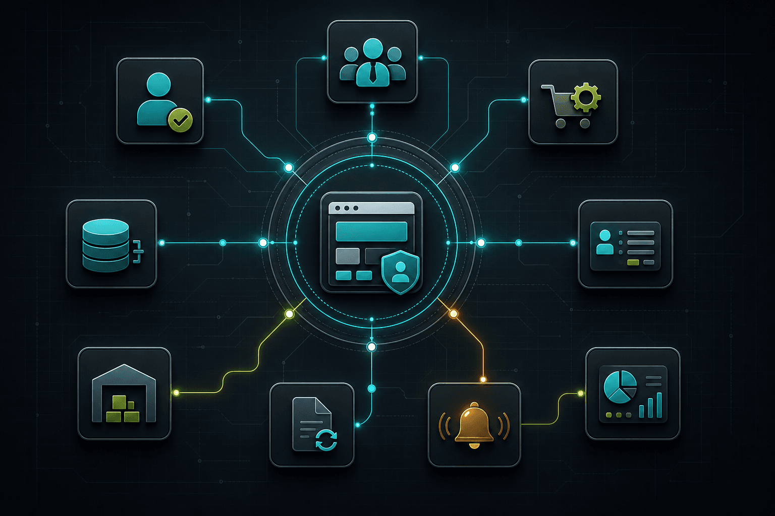 Архитектура B2B-портала поставщика с интеграциями ERP, склада, ЭДО и аналитики